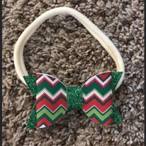 Christmas headband bow